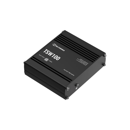Teltonika TSW100 industrieller PoE+ Ethernet Switch