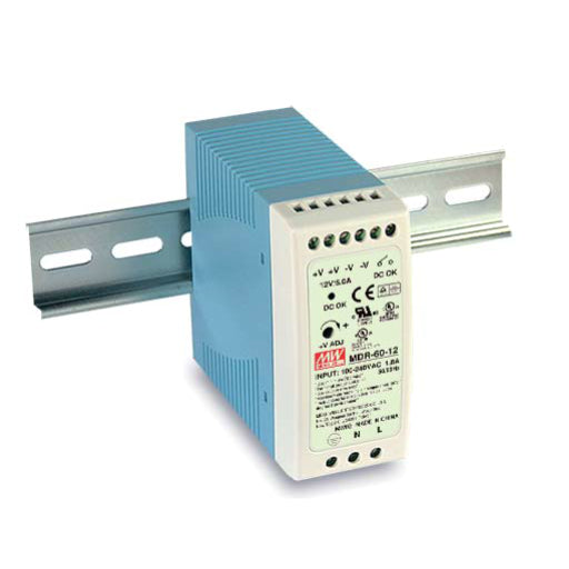 Mean Well MDR-60-24 Schaltnetzteil Hutschiene.webp