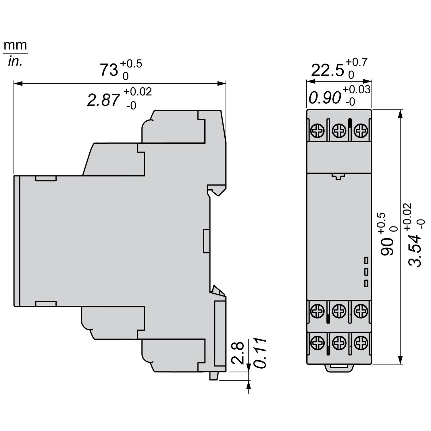 Schneider Electric RENF22R2MMW Multifunktions Zeitrelais NFC