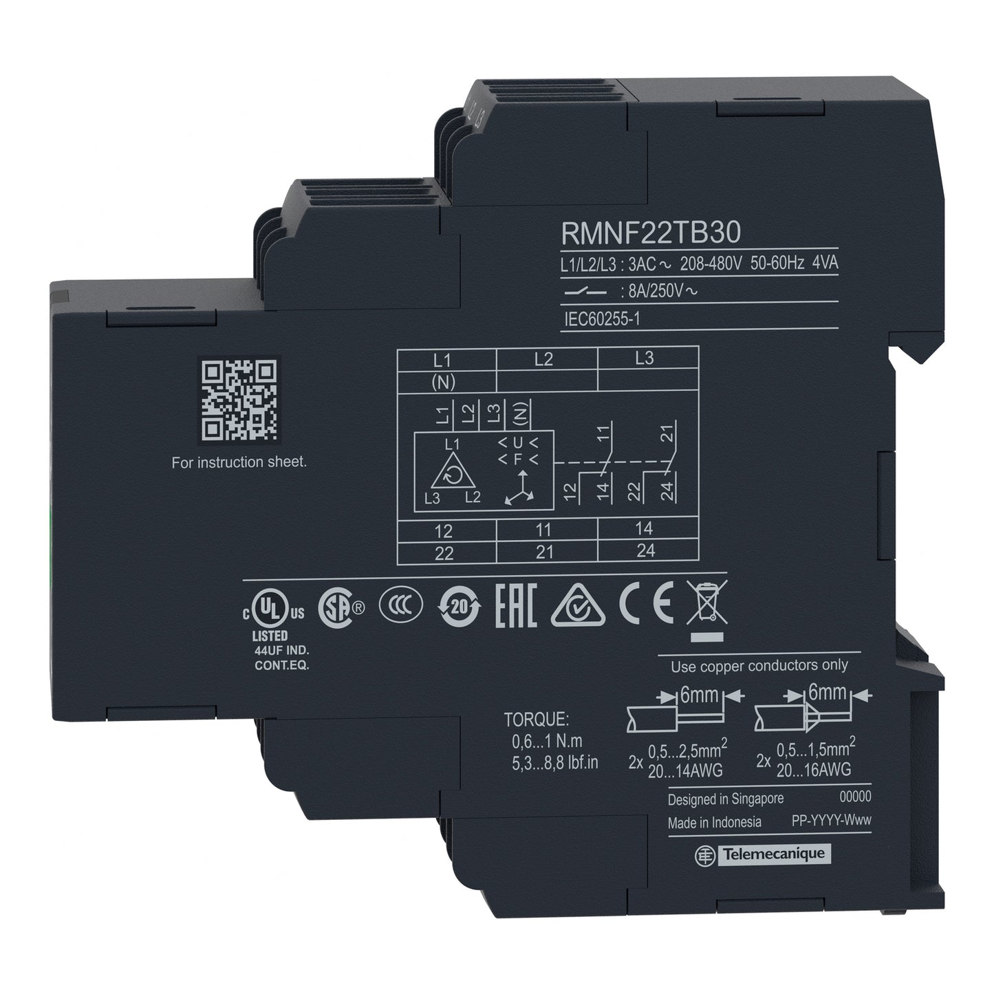 Schneider Electric RMNF22TB30 Netzüberwachung multifunktional NFC