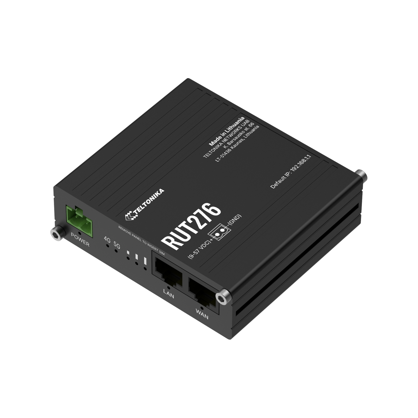 Teltonika RUT276 Redcap 5G-Router RS232 RS485 Modbus