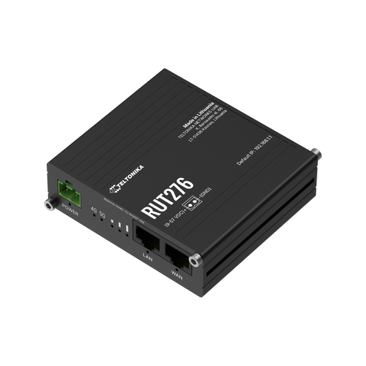 Teltonika RUT276 Redcap 5G-Router RS232 RS485 Modbus