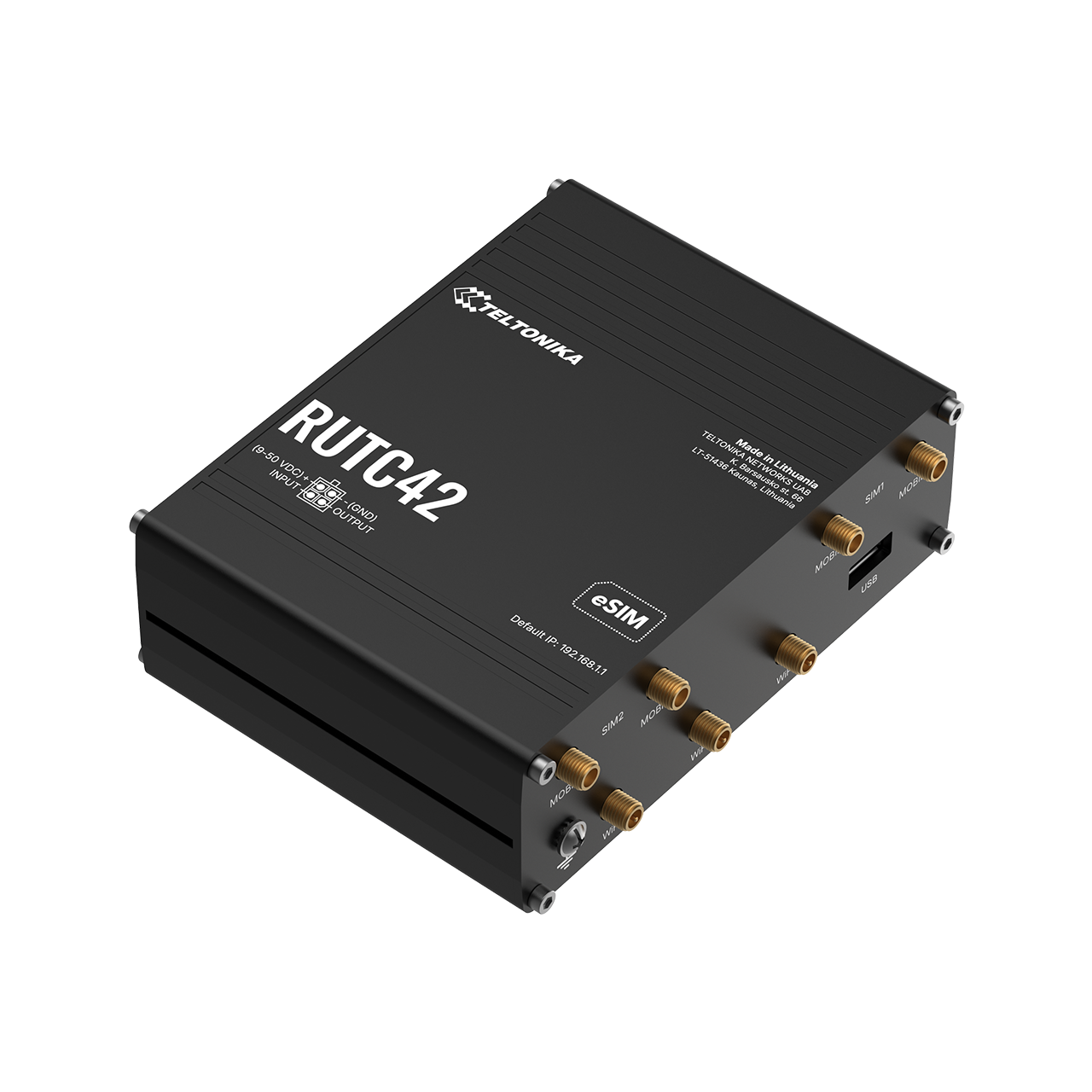 Teltonika RUTC42 Dual Modem 4G Edge Router