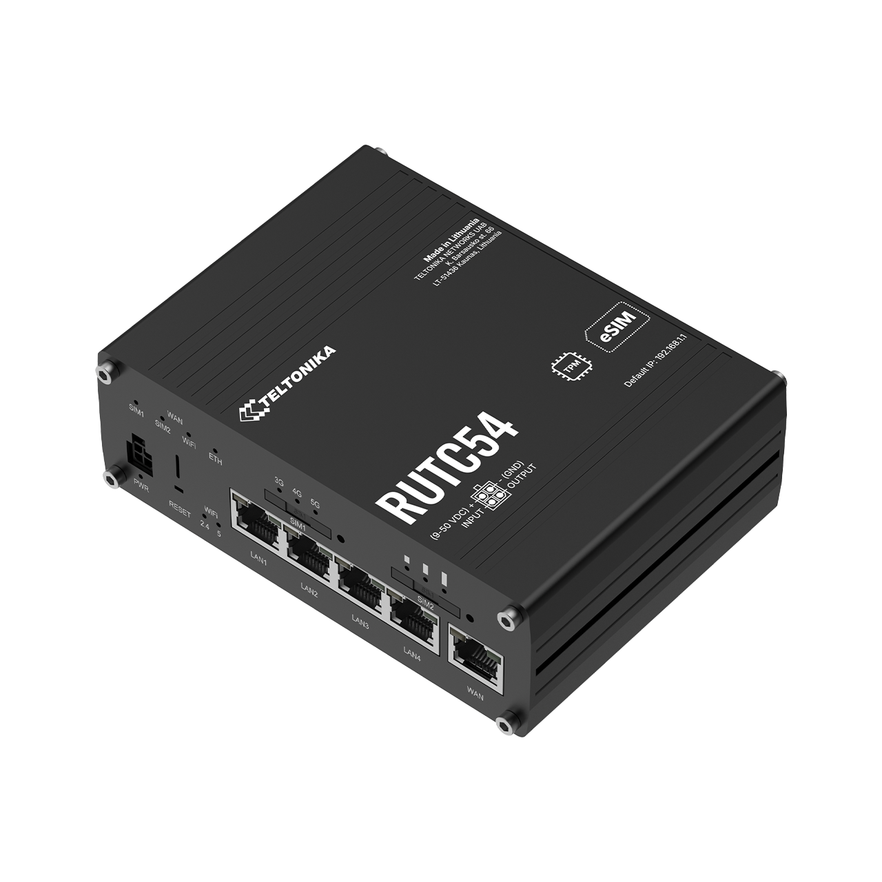Teltonika RUTC54 globaler 5G Edge-Router
