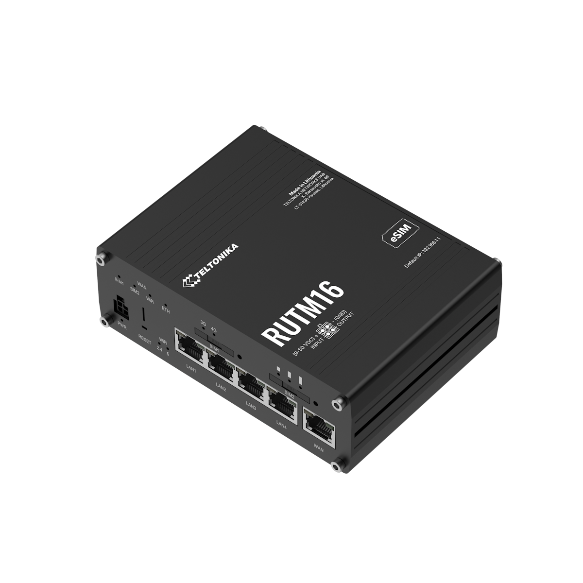 Teltonika RUTM16 CAT 6 LTE Router