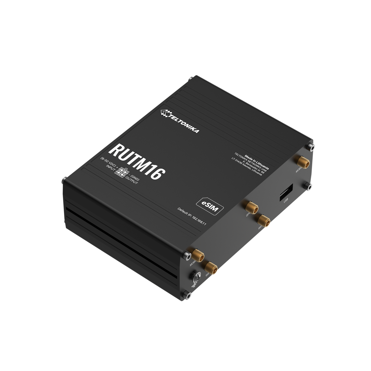 Teltonika RUTM16 CAT 6 LTE Router