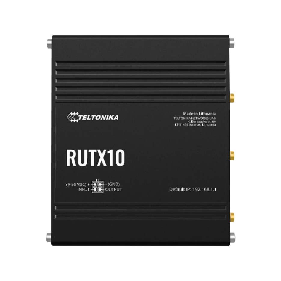 Teltonika RUTX10 Wi-Fi Ethernet Router BT Bluetooth
