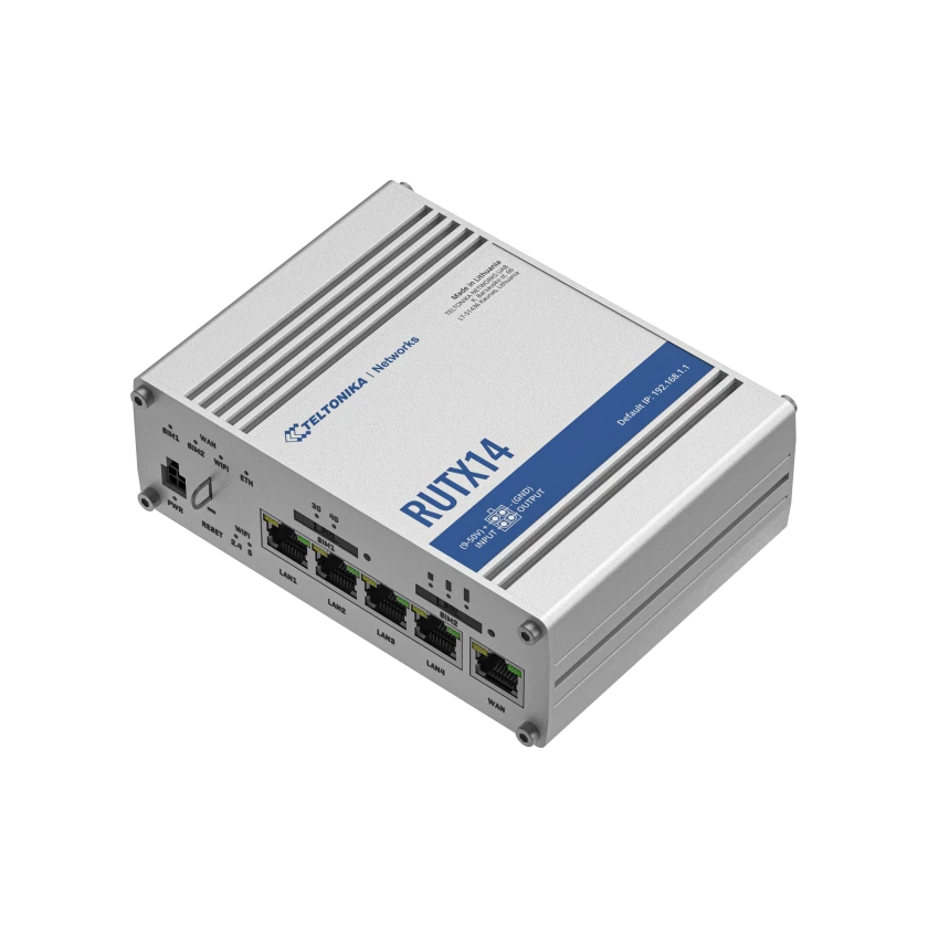 Teltonika RUTX14 4G Cat12 industrieller Mobilfink Router