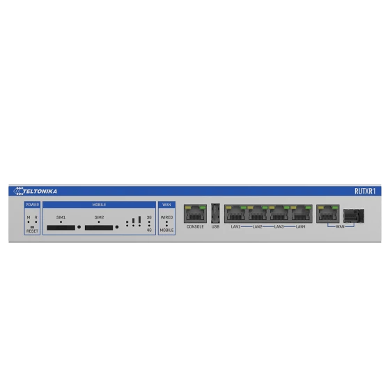 Teltonika RUTXr1 rackmontierbarer SFP LTE Router