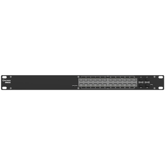 Teltonika SWM282 managed Switch 24-Port 4-SFP 24 PoE+