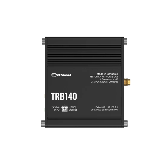 Teltonika TRB140 robustes 4G LTE Gateway Ethernet