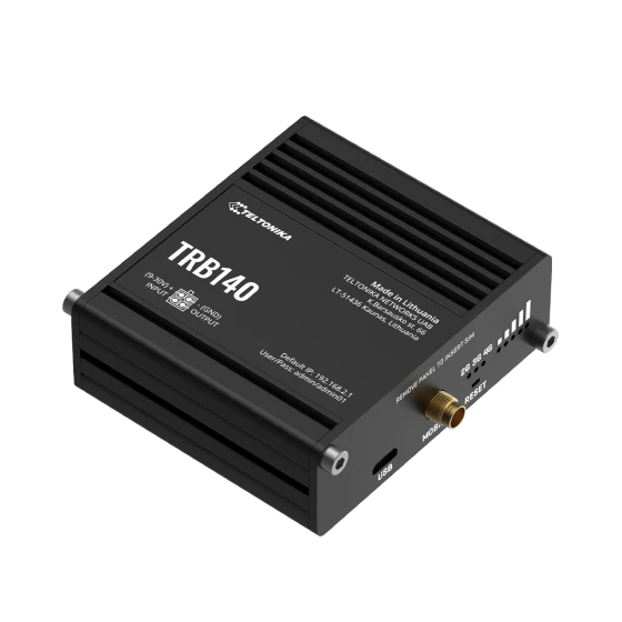 Teltonika TRB140 robustes 4G LTE Gateway Ethernet