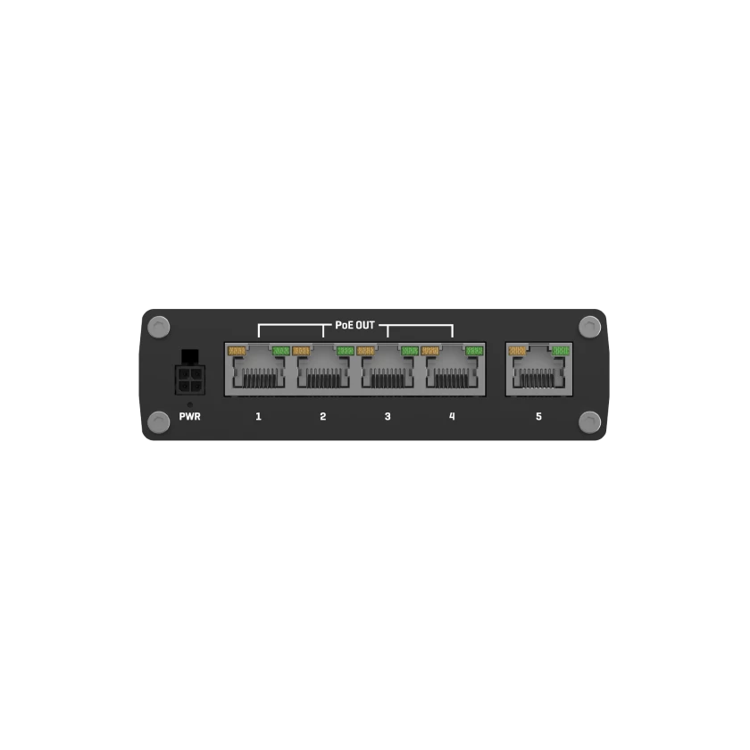 Teltonika TSW100 industrieller PoE+ Ethernet Switch