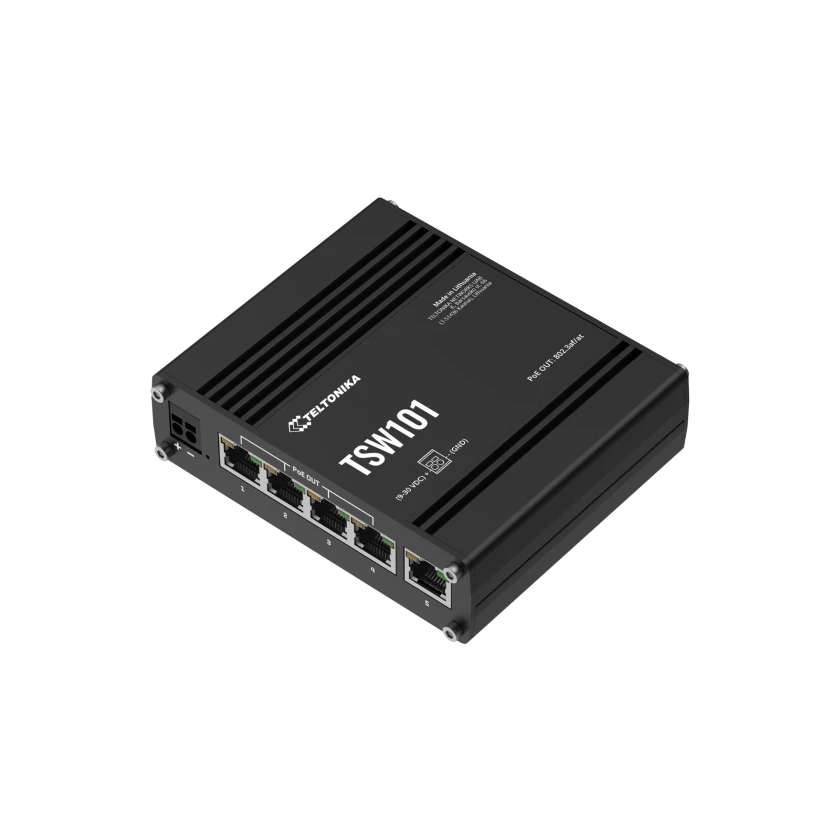 Teltonika TSW101 automobil PoE+ Switch