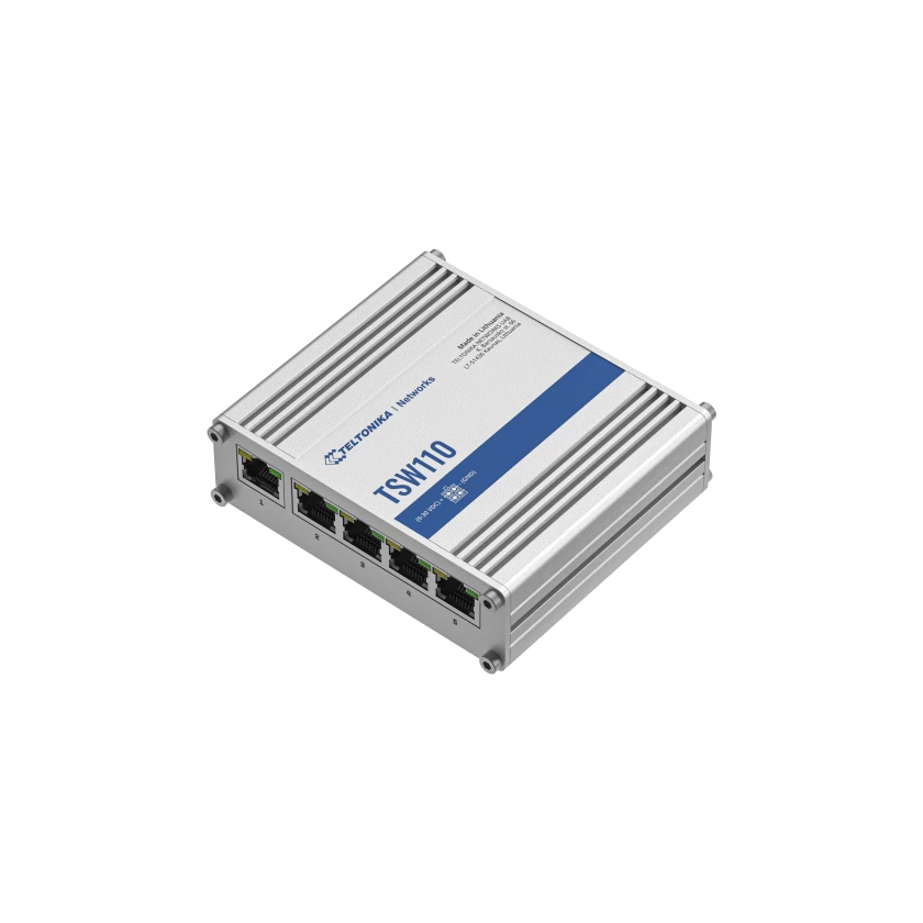 Teltonika TSW110 L2 unmanaged Ethernet Switch