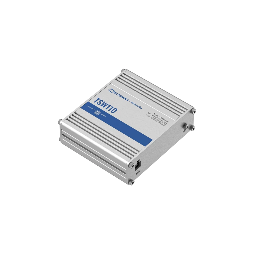 Teltonika TSW110 L2 unmanaged Ethernet Switch