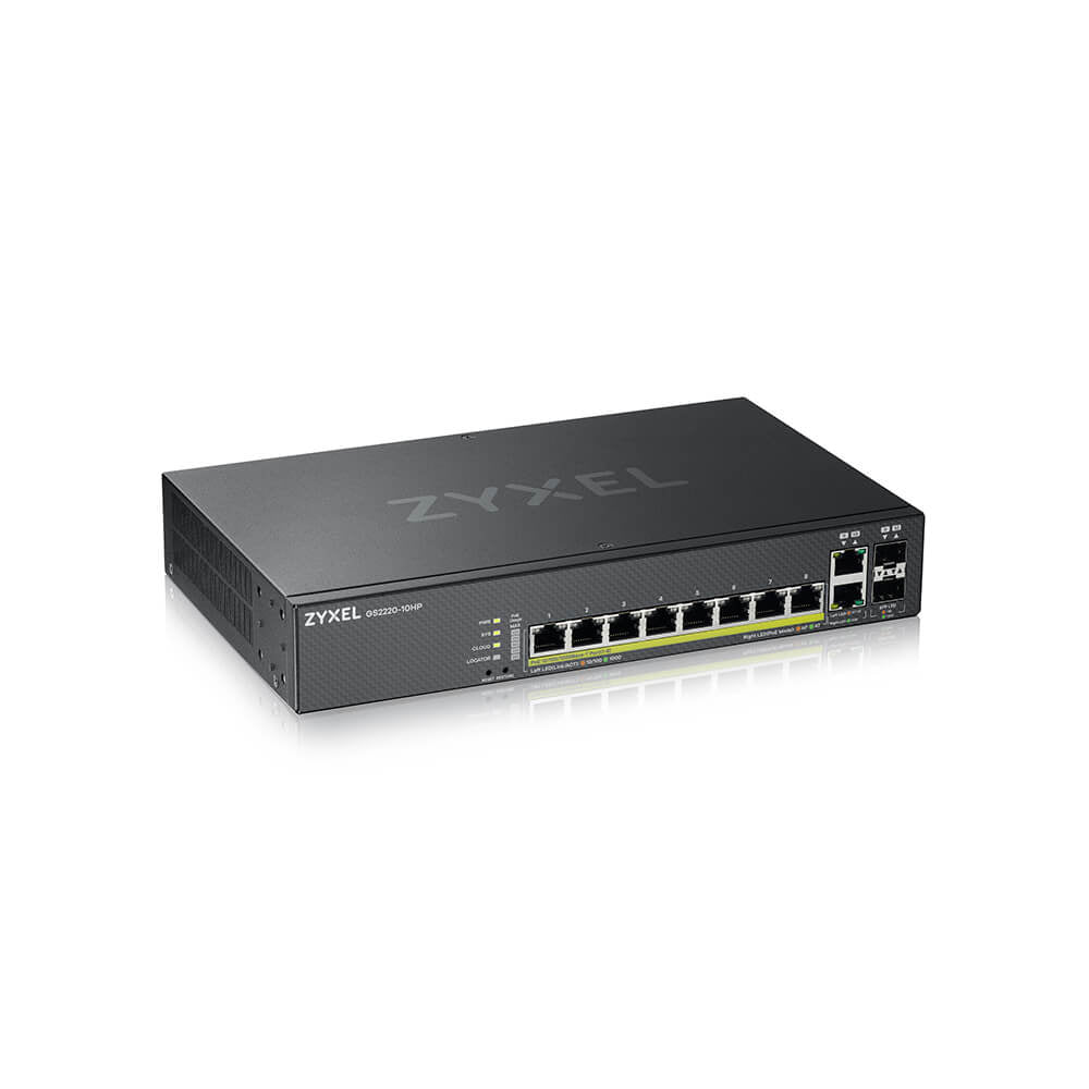 Zyxel GS2220-10HP Layer 2+ Managed Switch