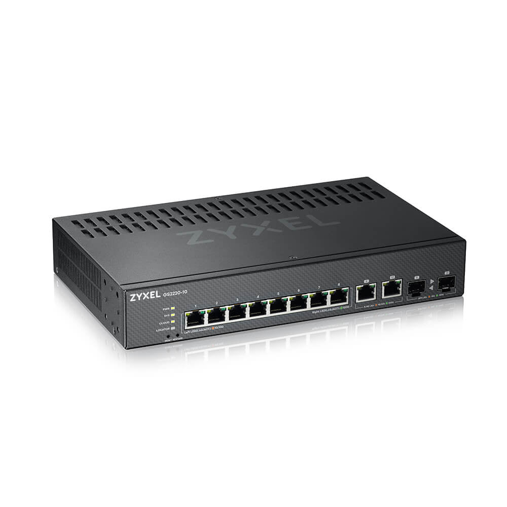 Zyxel GS2220-10HP Layer 2+ Managed Switch