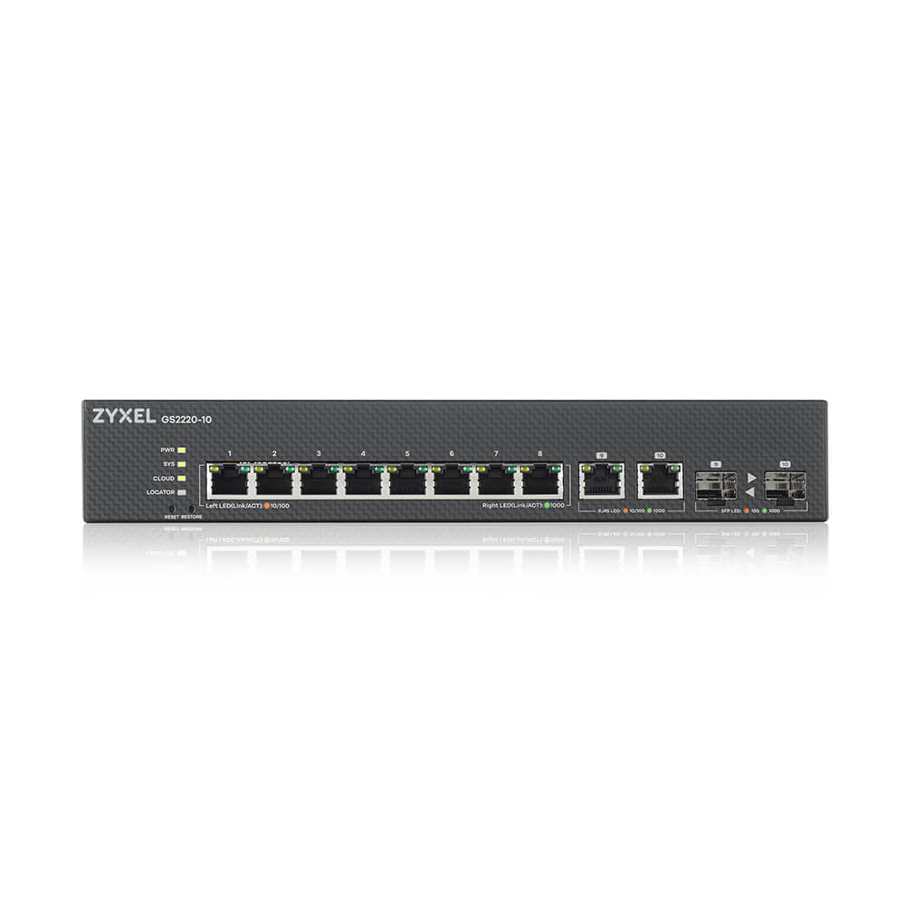 Zyxel GS2220-10HP Layer 2+ Managed Switch